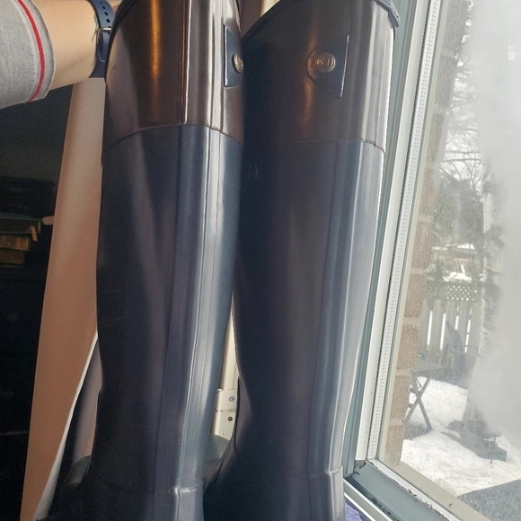 Equestrian style Hunter rain boots - Picture 3 of 9